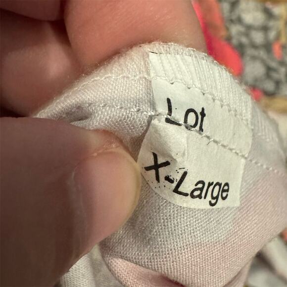 Wildlife Sportswear XL Floral Hibiscus Sleeveless Vest Blouse Eccentric Grandma - Picture 4 of 6